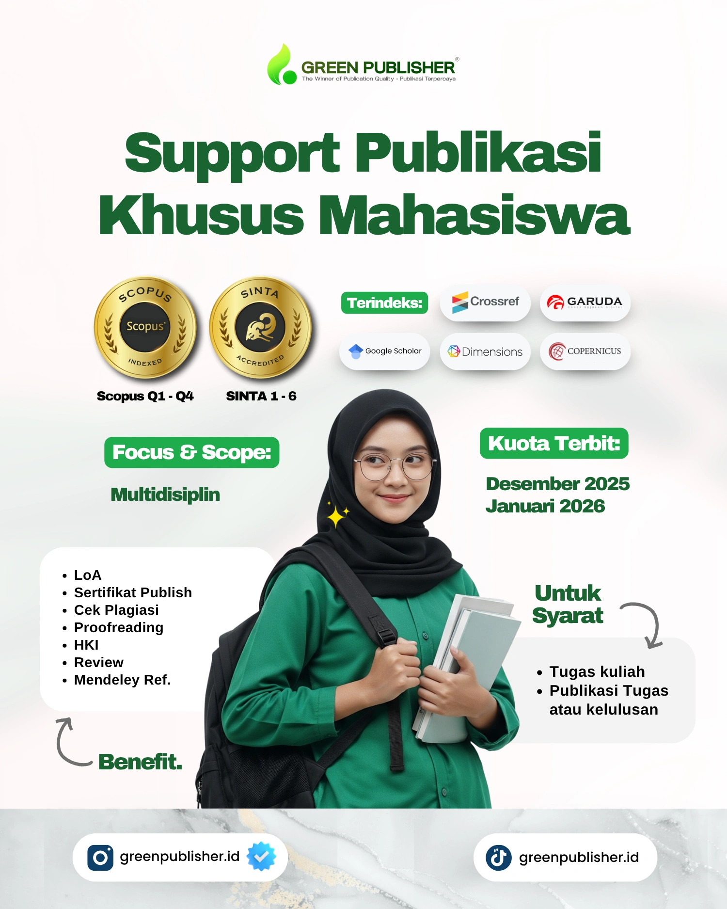 Flyer Support Publikasi Mahasiswa - SINTA & Scopus